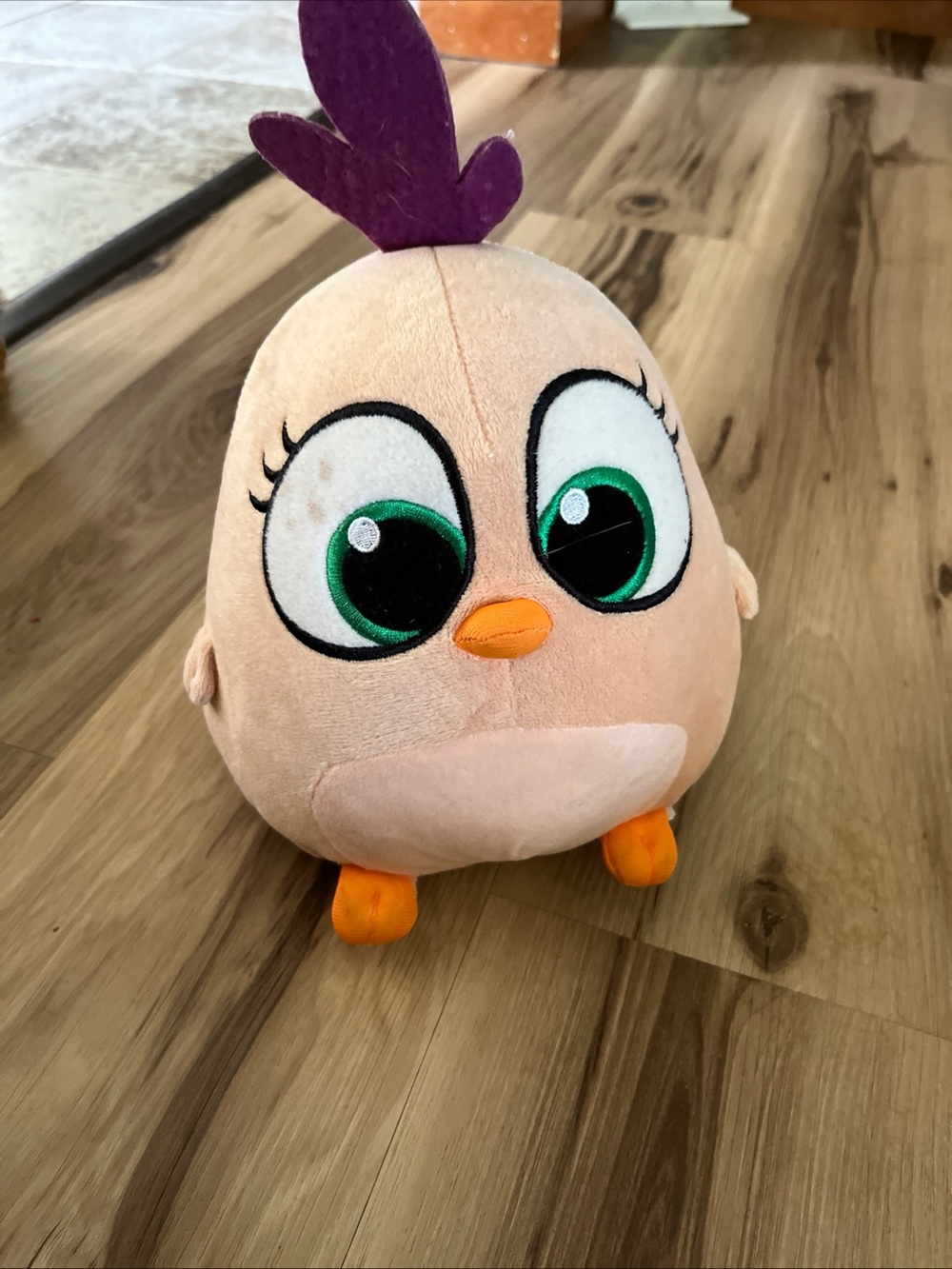 Angry Birds Hatchlings “Adrianna” 8” Plush/ Peach/ Ex Cond. /plush